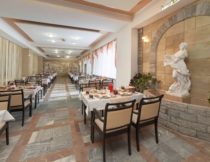 Обеденный зал - Санаторий «им. 30-летия Победы»